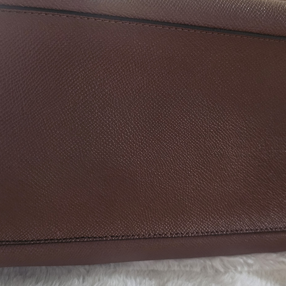 Coach Brown Leather Classic Tote - Picture 4 of 7